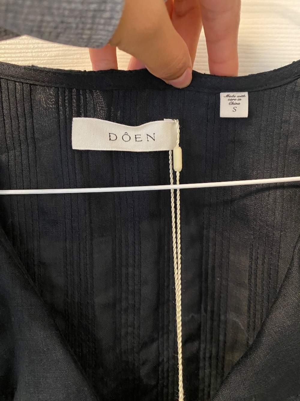 Doen Henrietta Dress in Black - Picture 4 of 8